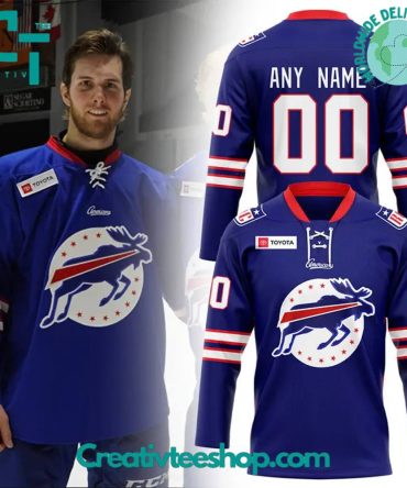 Rochester Americans Bills Day 2025 Special Hockey Jersey