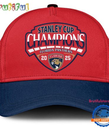 Back To Back Champions Florida Panthers Stanley Cup 2025 Limited Edition Cap