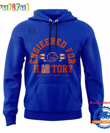 Boise State Broncos 2024 College Football Playoff Navy Hoodie