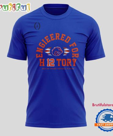 Boise State Broncos 2024 College Football Playoff Navy T Shirt