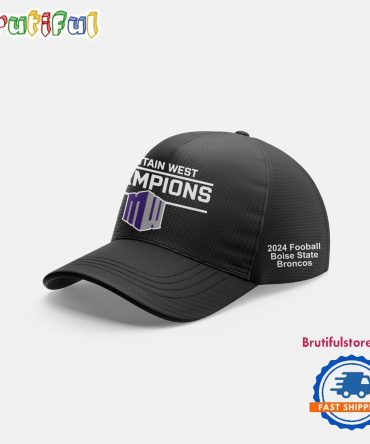Boise State Broncos Football Is Your 2024 Mountain West Conference Champions New Cap