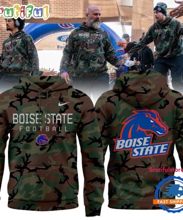Boise State Broncos Limited Edition 2024 Military Appreciation Hoodie