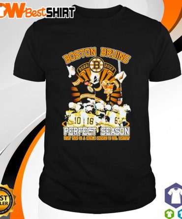 Boston Bruins 2022 2023 Perfect Season Hockey Shirt