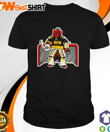 Boston Bruins Goalie Bear Hockey Shirt
