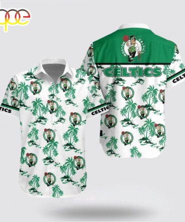 Boston Celtics Basketball Tropical Hawaiian Shirt For Fans