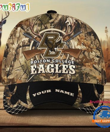 Boston College Eagles Camo Hunting Cap, Sport Team Camo Hunting Hats
