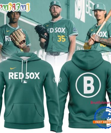 Boston Red Sox Green 2025 City Connect Hoodie Shirt
