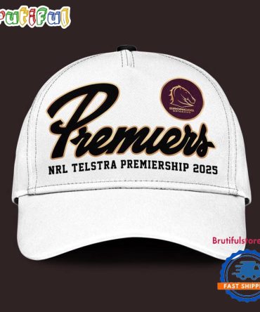 Brisbane Broncos Nrl Premiers 2025 Baseball Cap