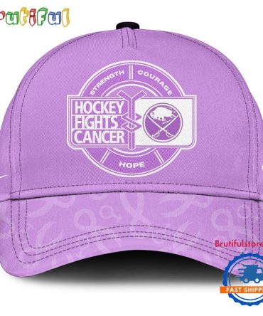 Buffalo Sabres 2025 Nhl Hockey Fights Cancer Limited Edition Cap