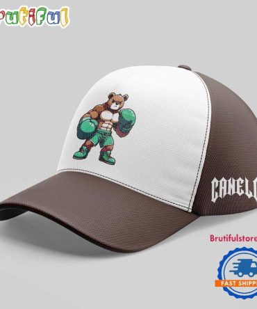 Canelo Alvarez Cap, Canelo Bear All Over Print Cap