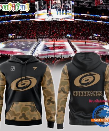 Carolina Hurricanes Special Edition Veterans Day Hoodie