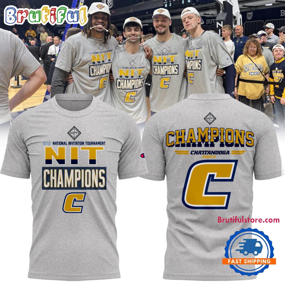 Chattanooga Mocs 2025 Basketball Champions T Shirt