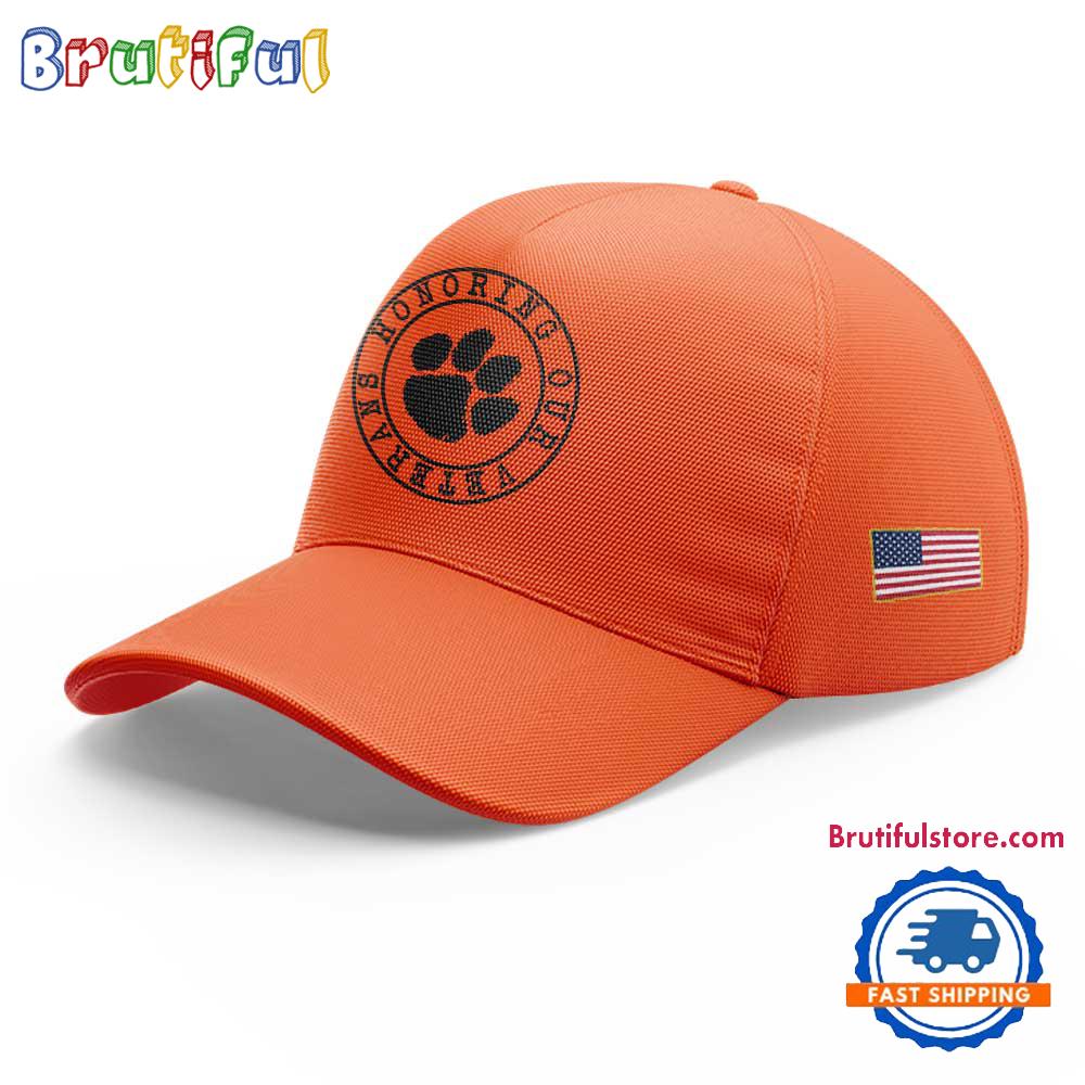 Clemson Tigers Ncaa 2024 Veteran Camo Limited New Cap