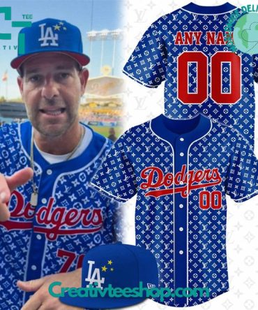Los Angeles Dodgers X Lv Design Special Baseball Jersey