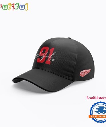 Detroit Red Wings 91 Sergei Fedorov Baseball Cap