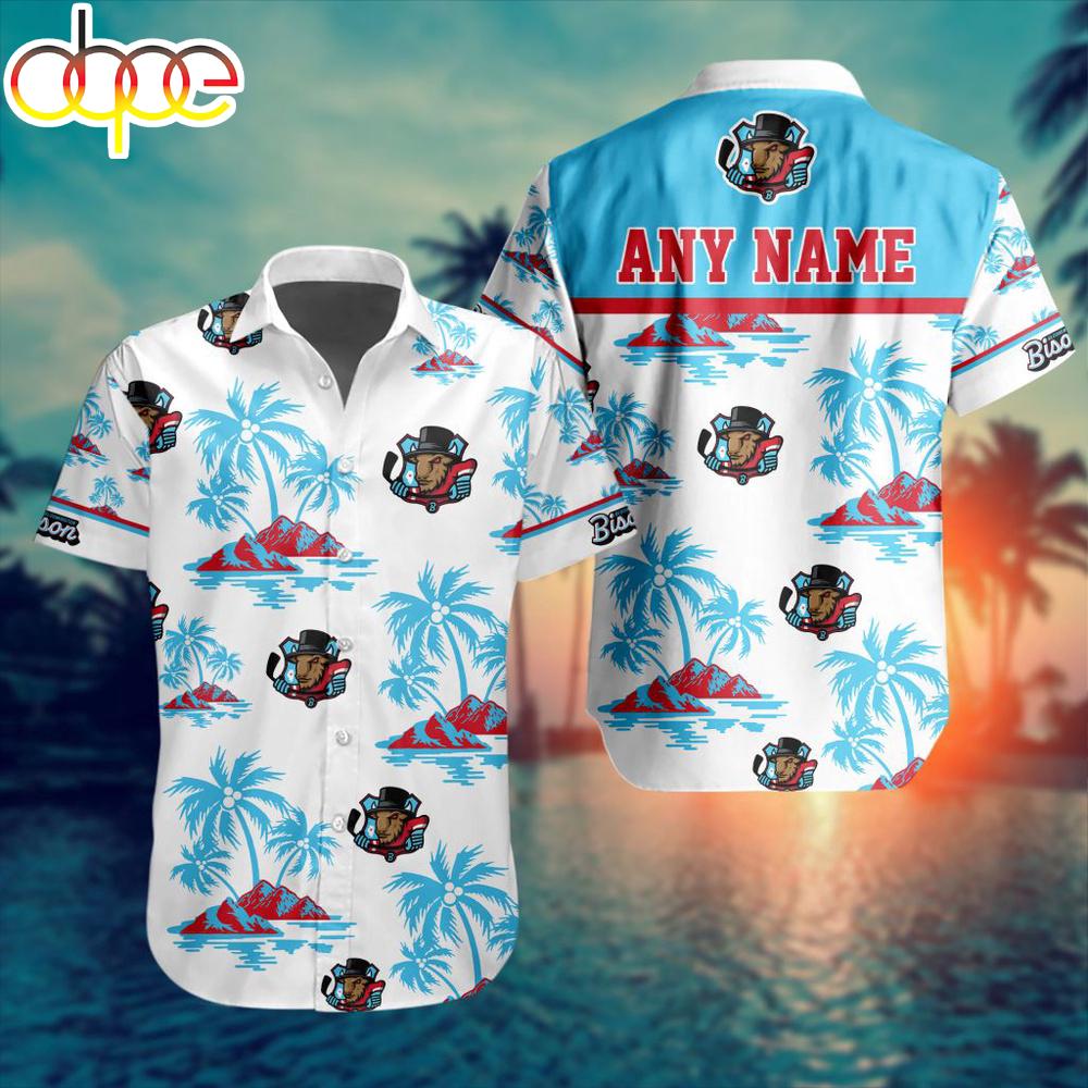 Custom Name Echl Bloomington Bison Special Hawaiian Shirt For Fans