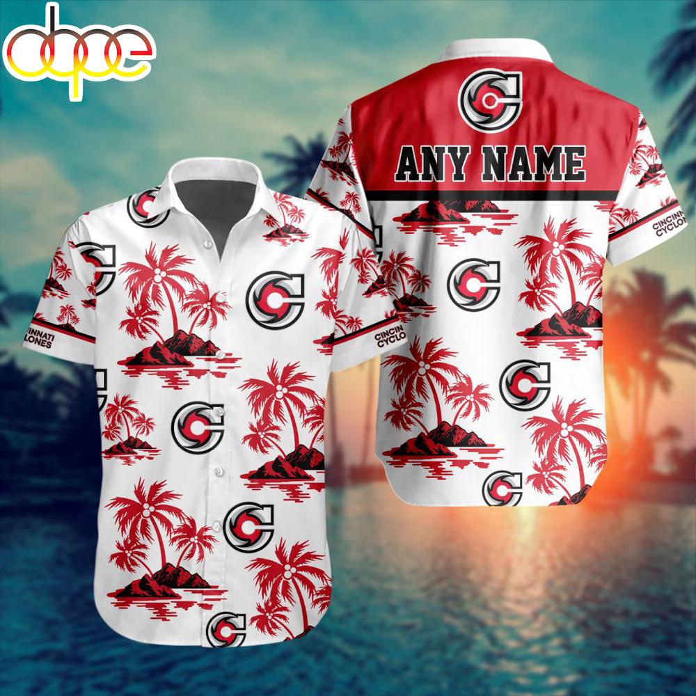 Custom Name Echl Cincinnati Cyclones Special Hawaiian Shirt For Fans
