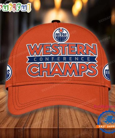 Edmonton Oilers 2025 Western Conference Champions Limited Edition Cap