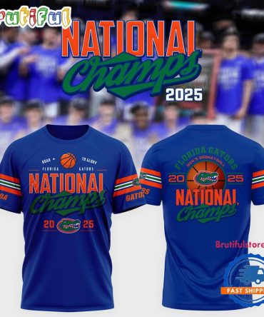 Florida Gators Men'S Basketball National Champions 2025 T Shirt