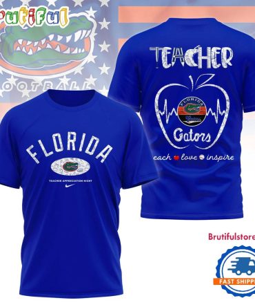 Florida Gators Teacher Appreciation Night 3D Shirt