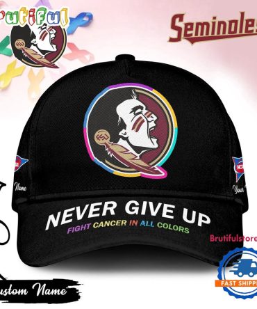 Florida State Seminoles 2025 Ncaa Fight Cancer In All Colors Classic Cap