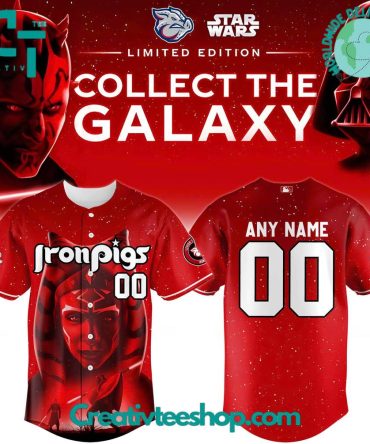 Lehigh Valley Ironpigs X Star Wars Baseball Jersey 2025