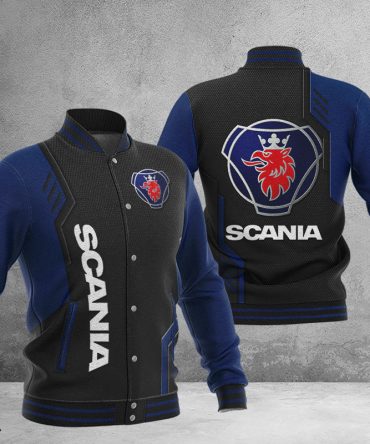 Scania Dmhj0729 Baseball Jacket Logo Baseball Varsity Jacket