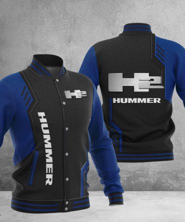 H2 Hummer Dmhj0695 Baseball Jacket Logo Baseball Varsity Jacket
