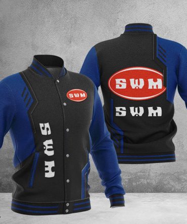 Swm Dmhj0772 Baseball Jacket Logo Baseball Varsity Jacket