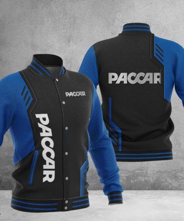 Paccar Dmhj0832 Baseball Jacket Logo Baseball Varsity Jacket