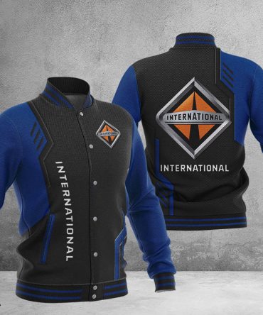 International Dmhj0824 Baseball Jacket Logo Baseball Varsity Jacket