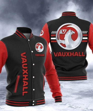 Vauxhall Dmhj1564 Logo Baseball Varsity Jacket