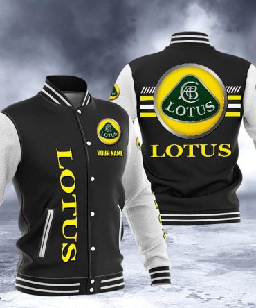 Lotus Dmhj1532 Logo Baseball Varsity Jacket