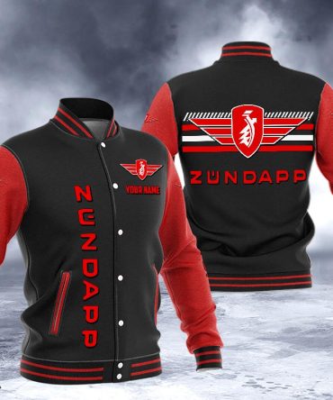 Zundapp Dmhj1609 Logo Baseball Varsity Jacket