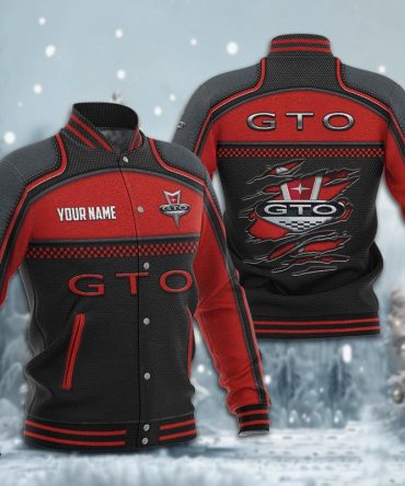 Pontiac Gto Dmhj1842 Baseball Jacket Logo Baseball Varsity Jacket