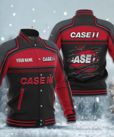 Case Ih Dmhj1912 Baseball Jacket Logo Baseball Varsity Jacket