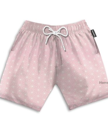 Dmsl Anime Nezuko Floral Pattern Cosplay Costume - Beach Shorts