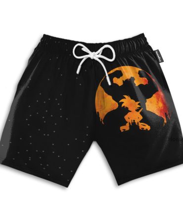 Drba Z Anime Goku Ape Vintage Cosplay Costume - Beach Shorts