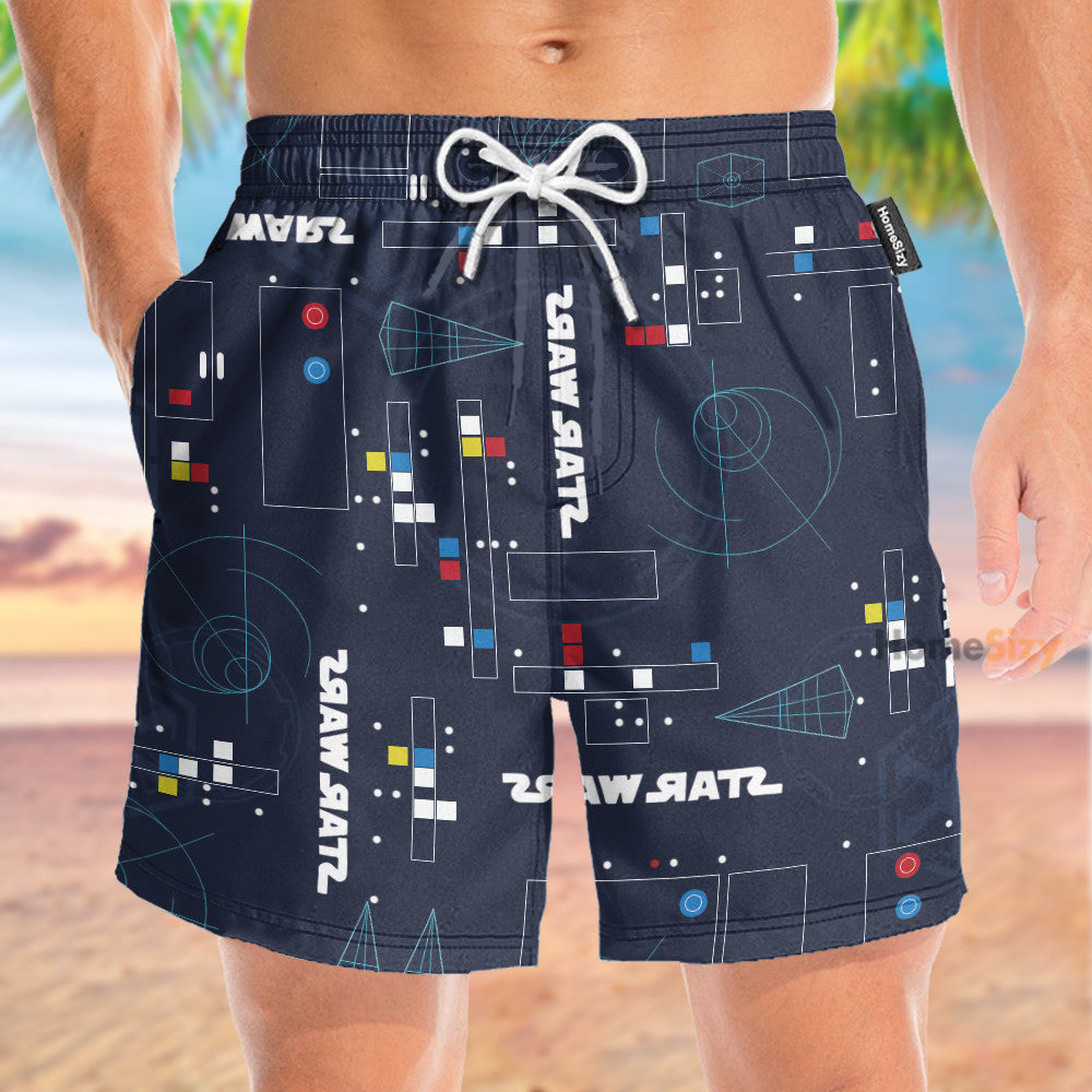 Stwa Movie Funny Cosplay Costume - Beach Shorts - Image 2