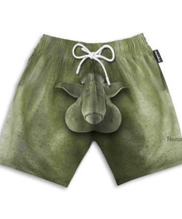 Yoda, Adam Funny Cosplay Costume - Beach Shorts