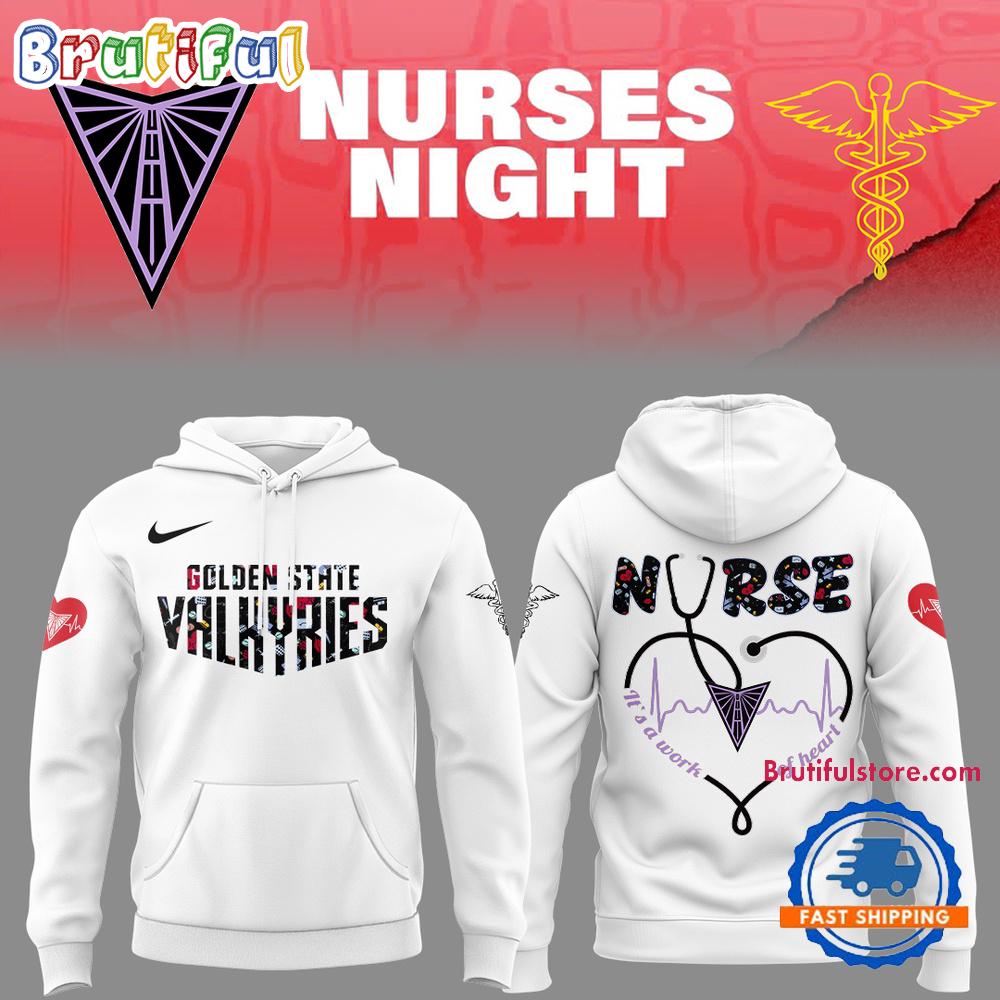 Golden State Valkyries Wnba X Nurses Night 2025 Hoodie