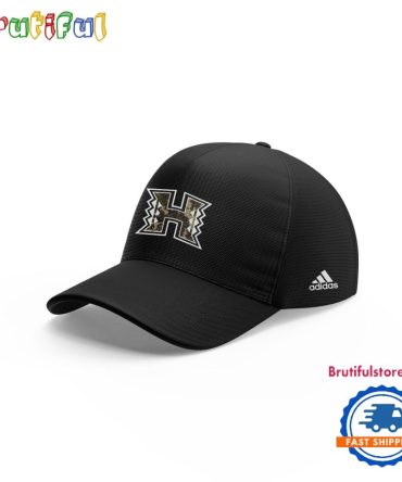 Hawaii Rainbow Warriors Ncaa 2024 Logo Camo Cap
