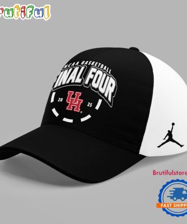 Houston Cougars 2025 Final Four Regional Champions Locker Room 3D Cap