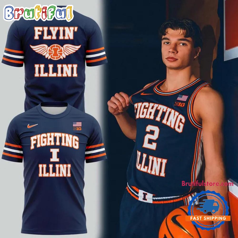 Illinois Fighting Illini Football Music City Bowl Uniform Limited Edition T Shirt