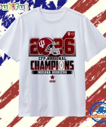 Indiana Hoosiers 2026 Cfp National Champions One Time T Shirt