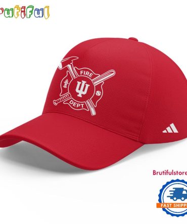 Indiana Hoosiers Baseball X Firefighter Appreciation Night Red Cap