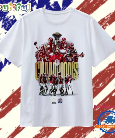 Indiana Hoosiers Champions Playoff Semifinal Chick Fil A Peach Bowl 2026 Never Daunted Poster T Shirt