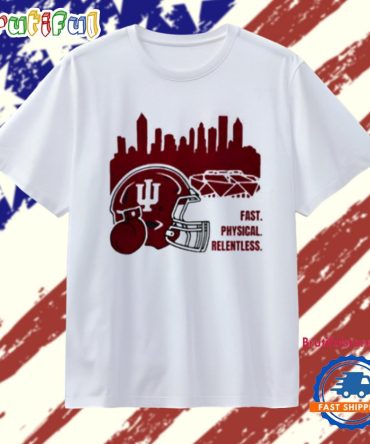 Indiana Hoosiers Fast Physical Relentless T Shirt