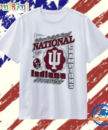 Indiana Hoosiers Football Cfp National Champions 2025 Retro T Shirt