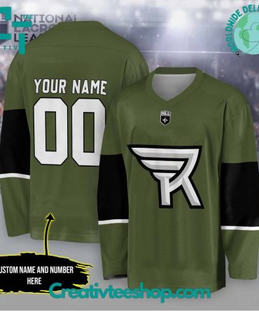 Nll Rochester Knighthawks Green Hockey Jersey